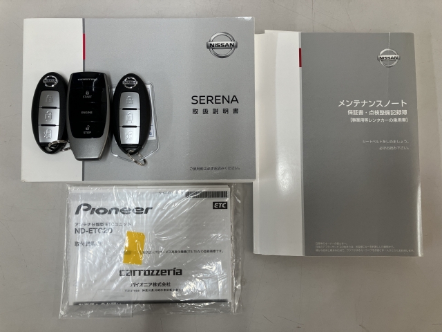 �֗��ȃC���e���W�F���g�L�[�͗\�����܂�2�{�����B�G���W���X�^�[�^�[��ETC�̎戵�������A�ԗ��̃����e�i���X�m�[�g���������葵���Ă��܂��B���ÎԑI�тŏd�v�ȁu���S�̏؁v�������������ł��B