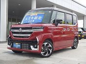 スズキ スペーシア　カスタム　４ＷＤ カスタム　ＨＹＢＲＩＤ　ＸＳ　４ＷＤ　オ