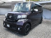 ホンダ Ｎ　ＢＯＸ　カスタム Ｇ・Ｌパッケージ　純正８インチナビ＆地デ