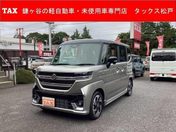 スズキ スペーシア　カスタム ハイブリッドＸＳターボ　届出済み未使用車