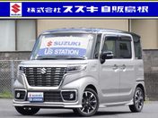 スズキ スペーシア　カスタム カスタム　ＨＹＢＲＩＤ　ＸＳ　両側電動ス