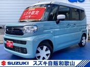 スズキ スペーシア ＨＹＢＲＩＤ　Ｘ　　　デモカー使用車　前