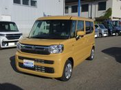 スズキ スペーシア　４ＷＤ ＨＹＢＲＩＤ　Ｘ　４ＷＤ　ナビＴＶ　衝突