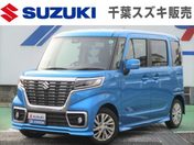 スズキ スペーシア　カスタム　４ＷＤ カスタム　ＨＹＢＲＩＤ　ＧＳ　前後衝突被