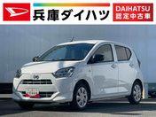 ダイハツ ミラ　イース Ｘ　ＳＡ３　雹害車両　前後コーナーセンサ