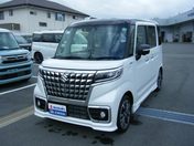スズキ スペーシア　カスタム ＨＹＢＲＩＤ　ＸＳターボ　３型　全方位ナ
