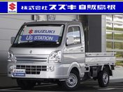 スズキ キャリイトラック　４ＷＤ ＫＸ　４ＷＤ　５速ＭＴ　衝突軽減　ＬＥＤ