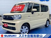 スズキ スペーシア ＨＹＢＲＩＤ　Ｘ　　　デモカー使用車　セ