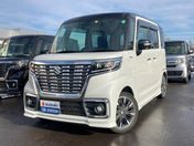 スズキ スペーシア　カスタム　４ＷＤ ハイブリッドＸＳ　４ＷＤ　☆純正エンスタ