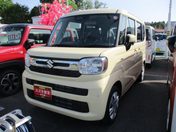 スズキ スペーシア ＨＹＢＲＩＤ　Ｇ　前後軽減ブレーキ　オー