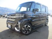 スズキ スペーシア　カスタム　４ＷＤ ＨＹＢＲＩＤＸＳターボ４ＷＤ前後被害軽減