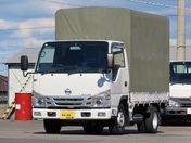 日産 アトラス １．５５ｔ　低床　１０尺　幌付