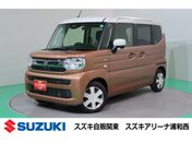 スズキ スペーシア ＨＹＢＲＩＤ　Ｘ　全方位モニター付き純正