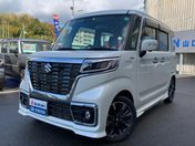 スズキ スペーシア　カスタム ＨＹＢＲＩＤ　ＸＳ　前後ブレーキサポート
