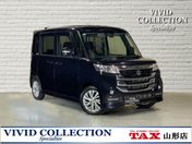 スズキ スペーシア　カスタムＺ　４ＷＤ ベースグレード　４ＷＤ　社外ＳＤナビ　フ