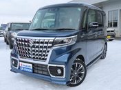 スズキ スペーシア　カスタム　４ＷＤ カスタム　ＨＹＢＲＩＤ　ＸＳ　３型