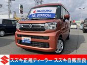 スズキ スペーシア　４ＷＤ ＨＹＢＲＩＤ　Ｘ　全方位モニター付９イン