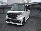 スズキ スペーシア　カスタム ハイブリッドＸＳ　純正８インチナビ＆地デ