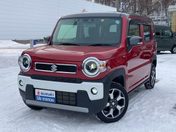 スズキ ハスラー　４ＷＤ ハイブリッドＸ　４ＷＤ　☆純正ワイドナビ