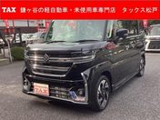 スズキ スペーシア　カスタム ハイブリッドＸＳ　届出済み未使用車　全方