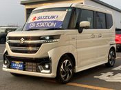 スズキ スペーシア　カスタム ＨＹＢＲＩＤ　ＸＳターボ　ヘッドアップデ