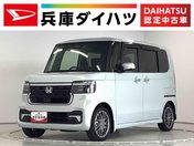 ホンダ Ｎ　ＢＯＸ　カスタム ターボ　ナビ　前後ドラレコ　ＥＴＣ　バッ