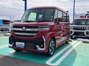 スズキ スペーシア　カスタム　４ＷＤ ＨＹＢＲＩＤ　ＸＳターボ　４ＷＤ　前後衝