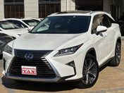 レクサス ＲＸ４５０ｈＬ　ＡＷＤ ４５０ｈＬ　４ＷＤ　７人乗り　黒革　サン
