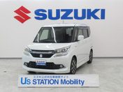 スズキ ソリオ　バンディット バンディット　ＨＹＢＲＩＤ　ＭＶ　後席左