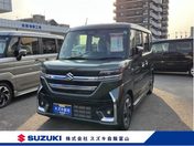 スズキ スペーシア　カスタム　４ＷＤ ＨＹＢＲＩＤ　ＸＳターボ　４ＷＤ／ナビ／