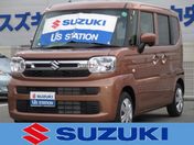 スズキ スペーシア ＨＹＢＲＩＤ　Ｘ　衝突軽減ブレーキ付　ド
