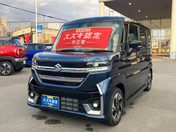 スズキ スペーシア　カスタム カスタム　ＨＹＢＲＩＤ　ＸＳ前後衝突被害