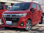 スズキ ワゴンＲ　カスタムＺ　４ＷＤ ハイブリッドＺＴ　４ＷＤ　☆全方位モニタ
