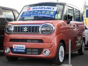 スズキ ワゴンＲ　スマイル　４ＷＤ ＨＹＢＲＩＤ　Ｘ　２型　前後セーフティサ