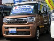 スズキ スペーシア ＨＹＢＲＩＤ　Ｘ　電動スライドドア　シー