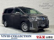 トヨタ アルファード　ハイブリッド　４ＷＤ ＳＲ　Ｃパッケージ　４ＷＤ　純正ディスプ