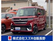 スズキ スペーシア　カスタム　４ＷＤ ＨＹＢＲＩＤ　ＸＳターボ　４ＷＤ　ナビ全