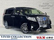 トヨタ アルファード　ハイブリッド　４ＷＤ Ｘ　４ＷＤ　社外１０型メモリーナビ　フル
