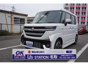 スズキ スペーシア　カスタム　４ＷＤ カスタム　ＨＹＢＲＩＤ　ＸＳターボ　４Ｗ