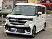 スズキ スペーシア　カスタム　４ＷＤ カスタム　ＨＹＢＲＩＤ　ＸＳターボ　４Ｗ