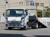 いすゞ エルフ ３．２５ｔ　ワイド超ロング　セルフローダ
