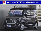 スズキ スペーシア　カスタム カスタム　ＨＹＢＲＩＤ　ＧＳ　片側電動ス