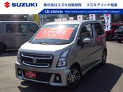 スズキ ワゴンＲ　スティングレー ＨＹＢＲＩＤ　Ｔ　２型　メモリーナビ　フ