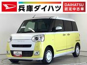 ダイハツ ムーヴ　キャンバス ストライプスＧターボ　１オーナー　クルコ