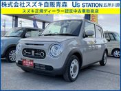 スズキ アルト　ラパン　ＬＣ　４ＷＤ Ｘ　４型　４ＷＤ　衝突被害軽減ブレーキシ