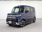 スズキ スペーシア　カスタム ハイブリッドＸＳ　９インチ全方位モニタ付