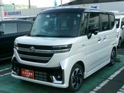 スズキ スペーシア　カスタム　４ＷＤ カスタム　ＨＹＢＲＩＤ　ＸＳターボ　４Ｗ