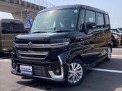 スズキ スペーシア　カスタム ＨＹＢＲＩＤ　ＧＳ　試乗車アップ　全方位