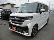スズキ スペーシア　カスタム　４ＷＤ カスタム　ＨＹＢＲＩＤ　ＸＳターボ　４Ｗ