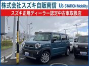 スズキ ハスラー　４ＷＤ ＨＹＢＲＩＤ　Ｘターボ　４ＷＤ　衝突被害